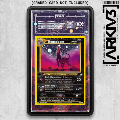 ARKIV3 TAG graded front - Black