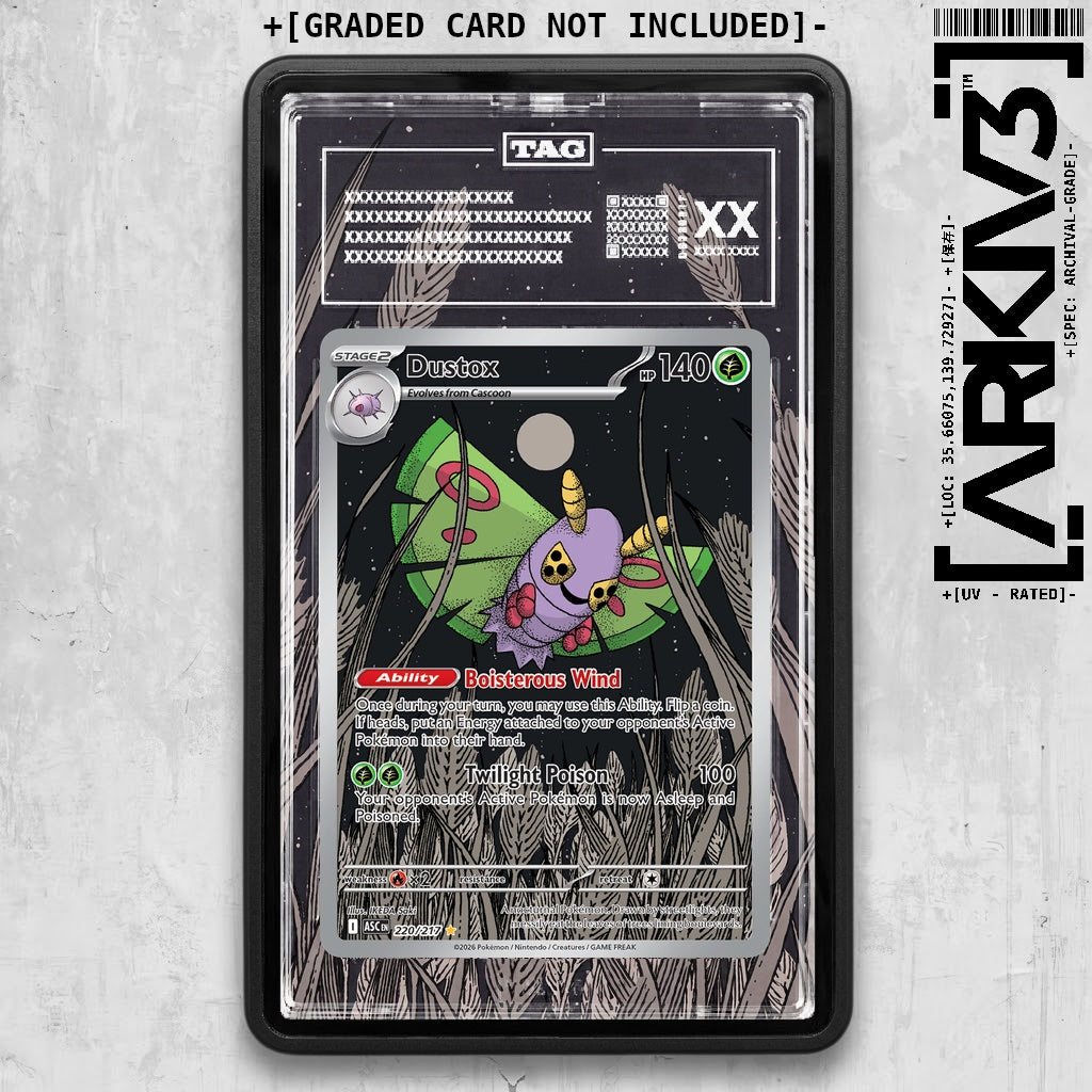 ARKIV3 TAG graded front - Black