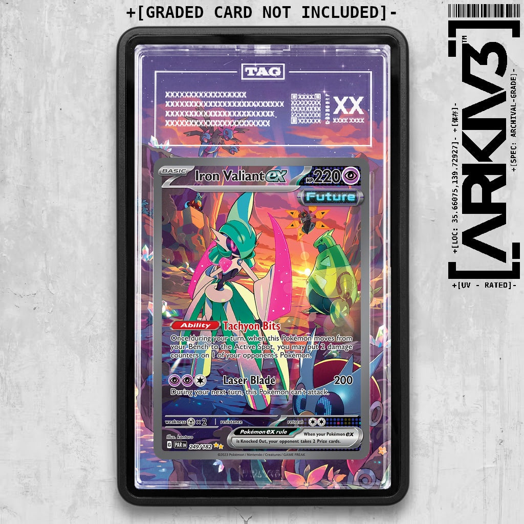 ARKIV3 TAG graded front - Black
