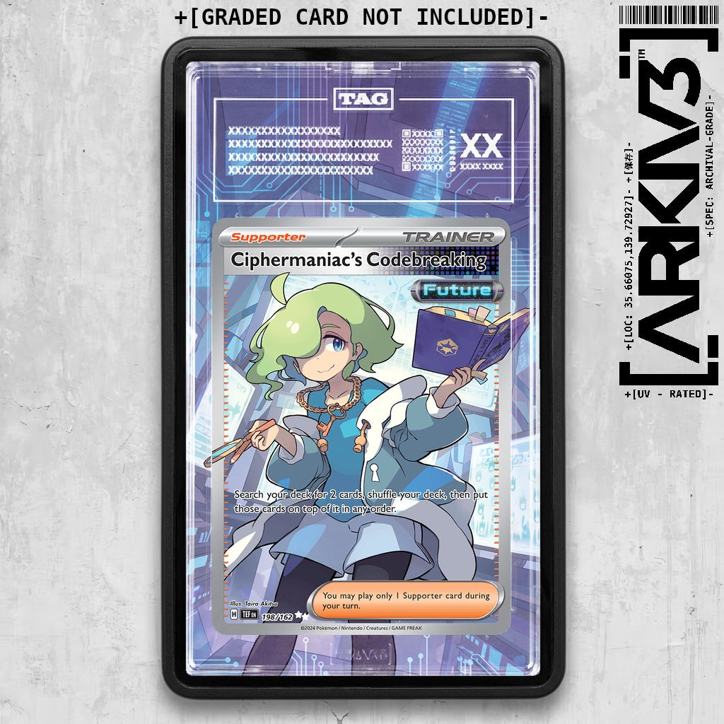 ARKIV3 TAG graded front - Black
