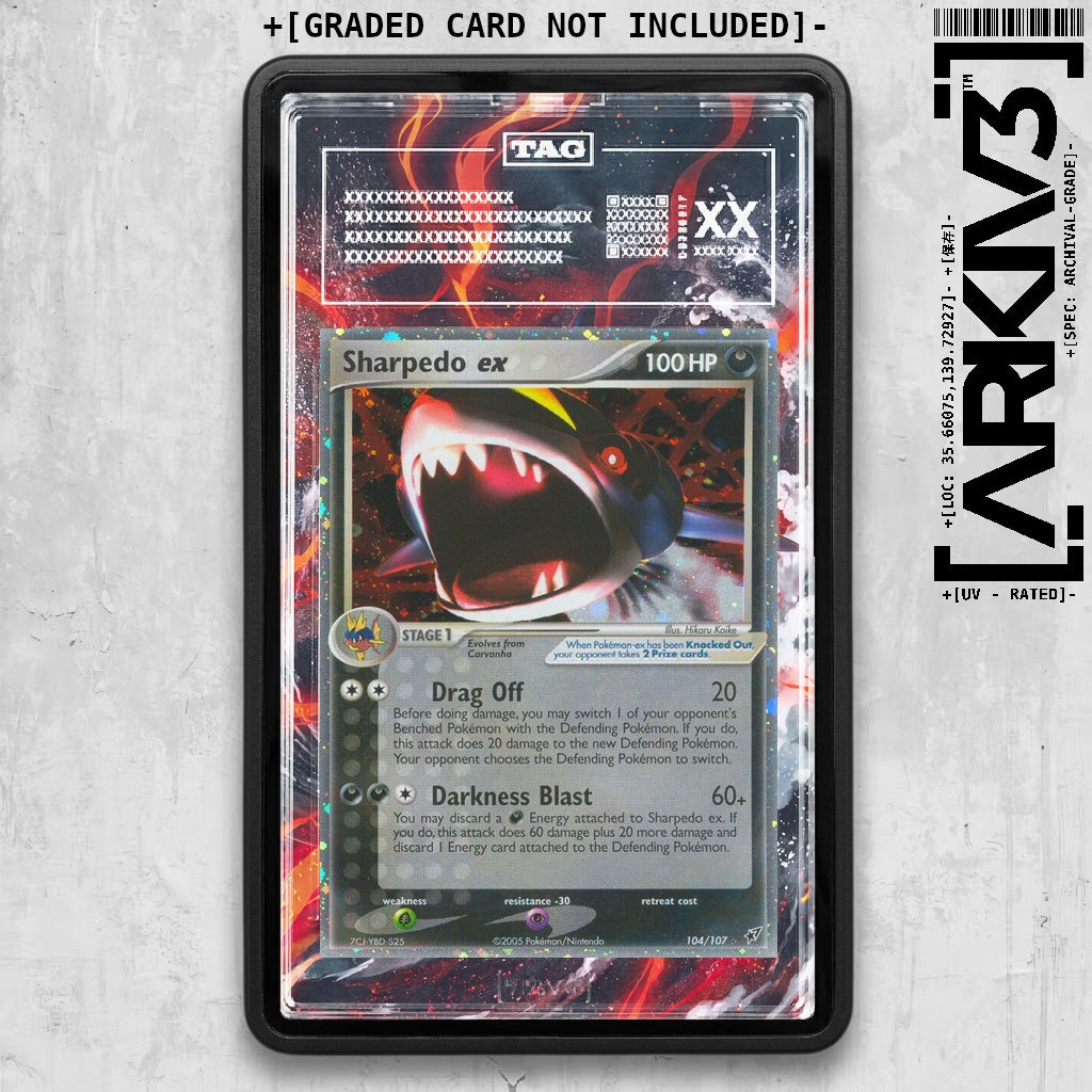 ARKIV3 TAG graded front - Black