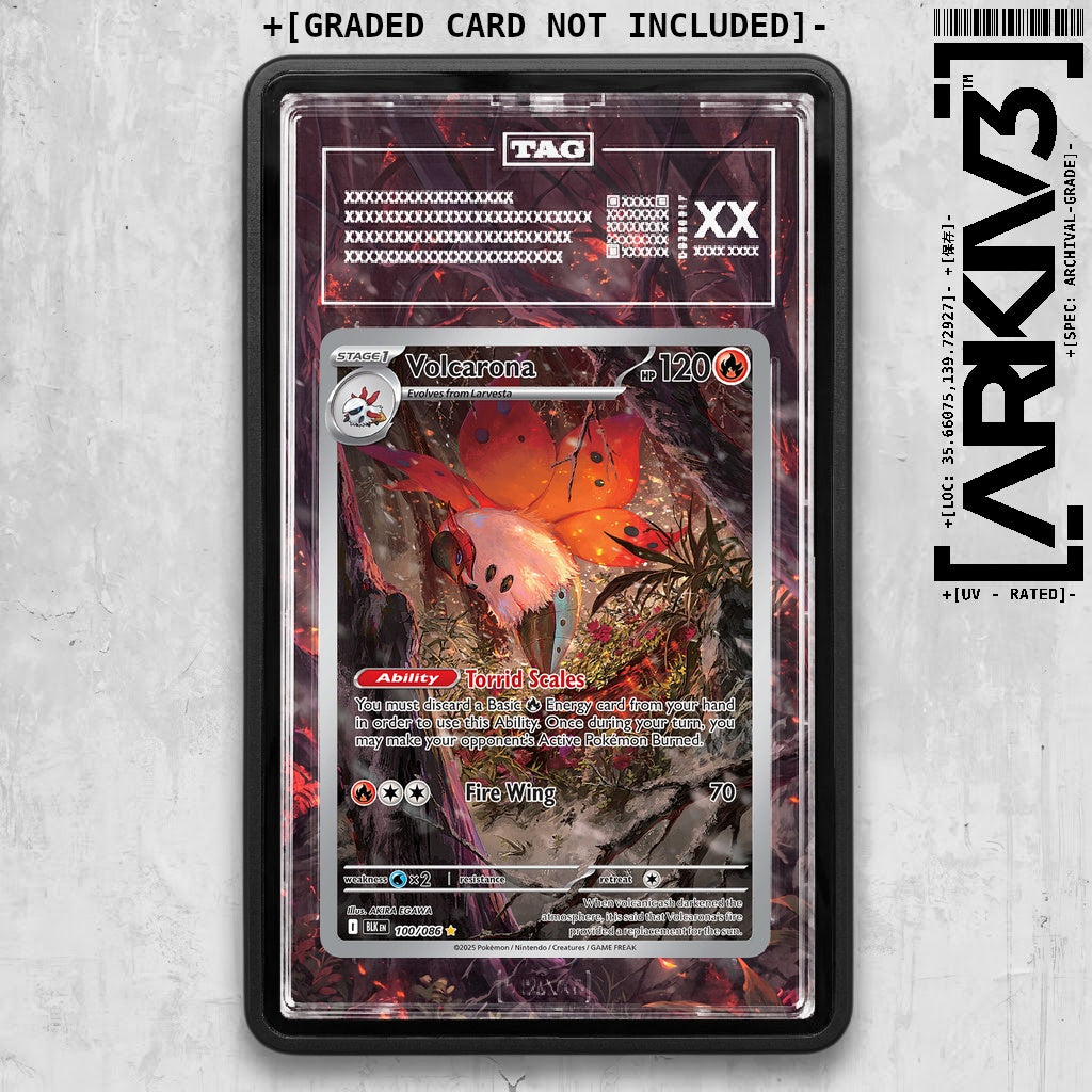 ARKIV3 TAG graded front - Black