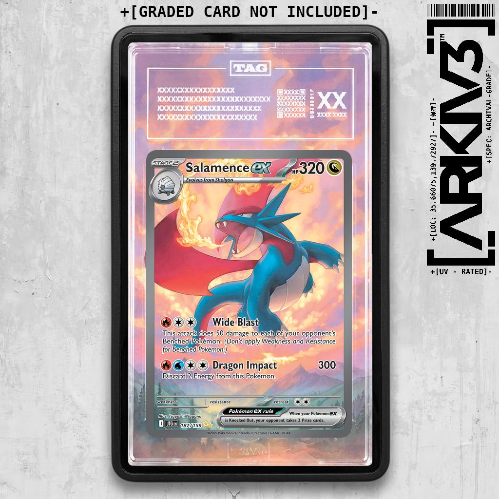 ARKIV3 TAG graded front - Black