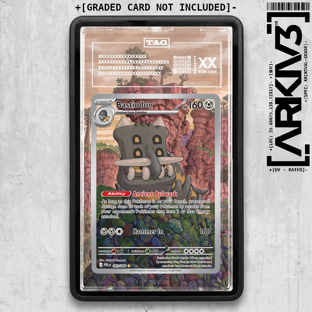 ARKIV3 TAG graded front - Black