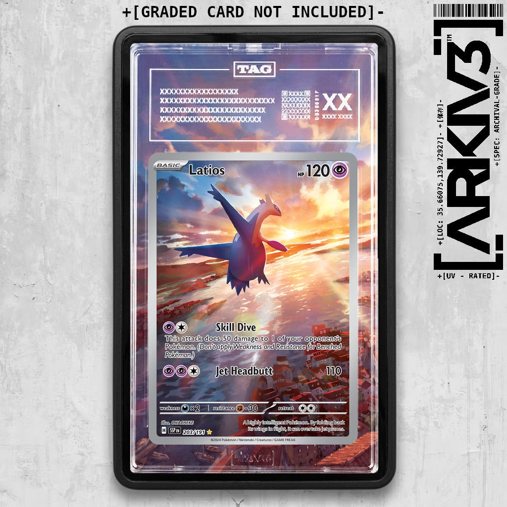 ARKIV3 TAG graded front - Black