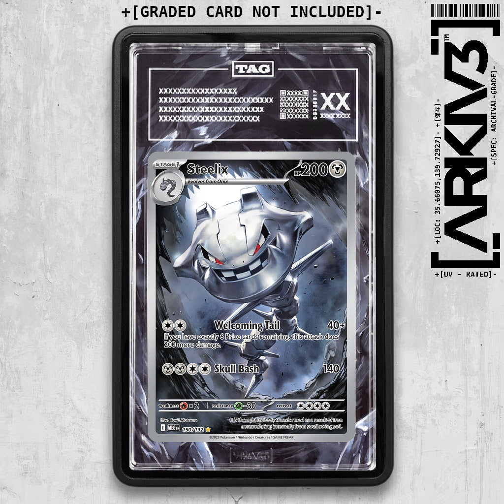 ARKIV3 TAG graded front - Black
