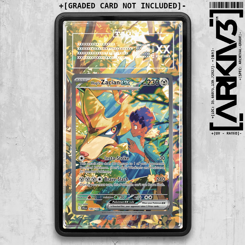 ARKIV3 TAG graded front - Black