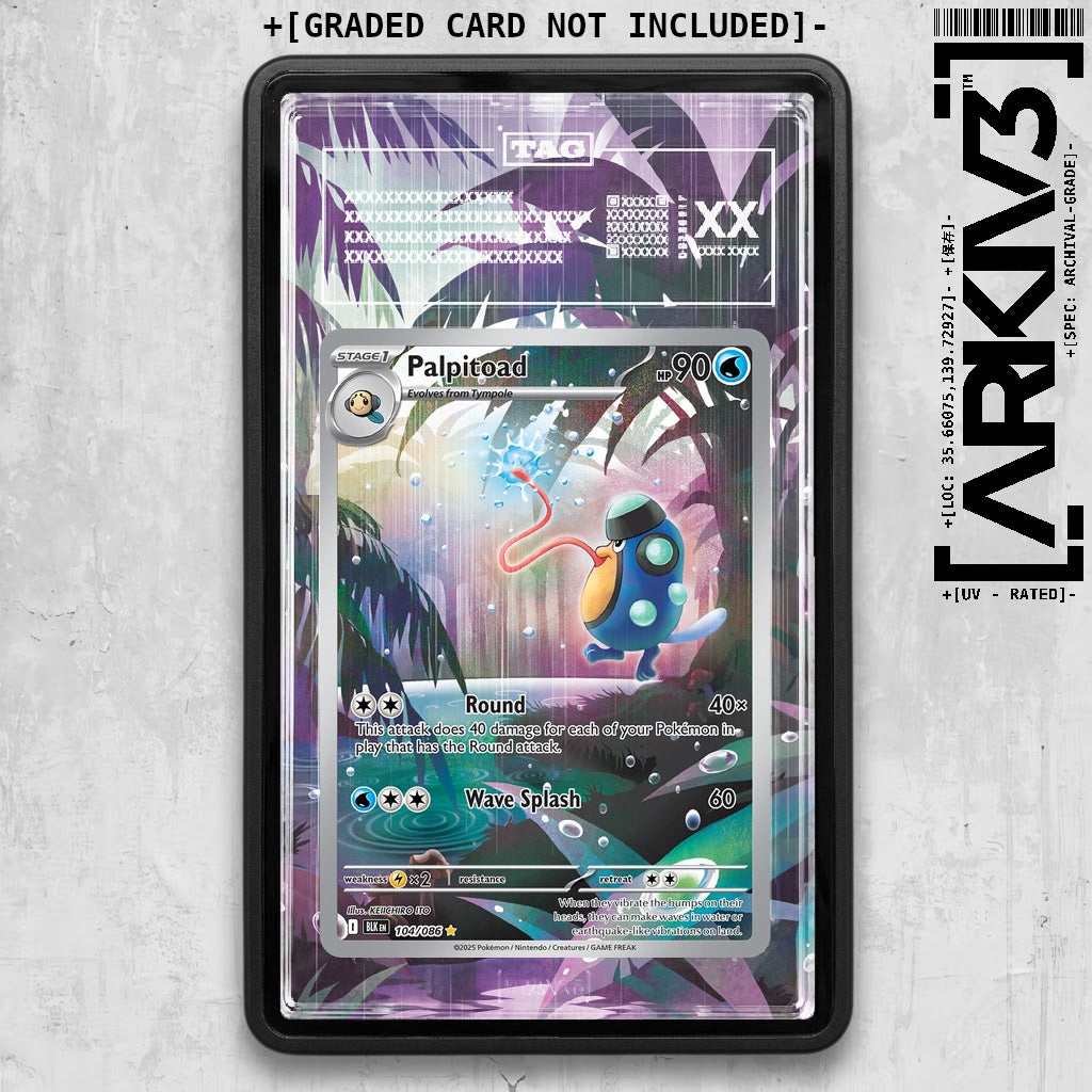 ARKIV3 TAG graded front - Black