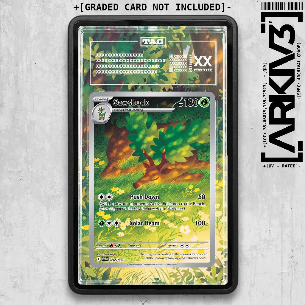 ARKIV3 TAG graded front - Black