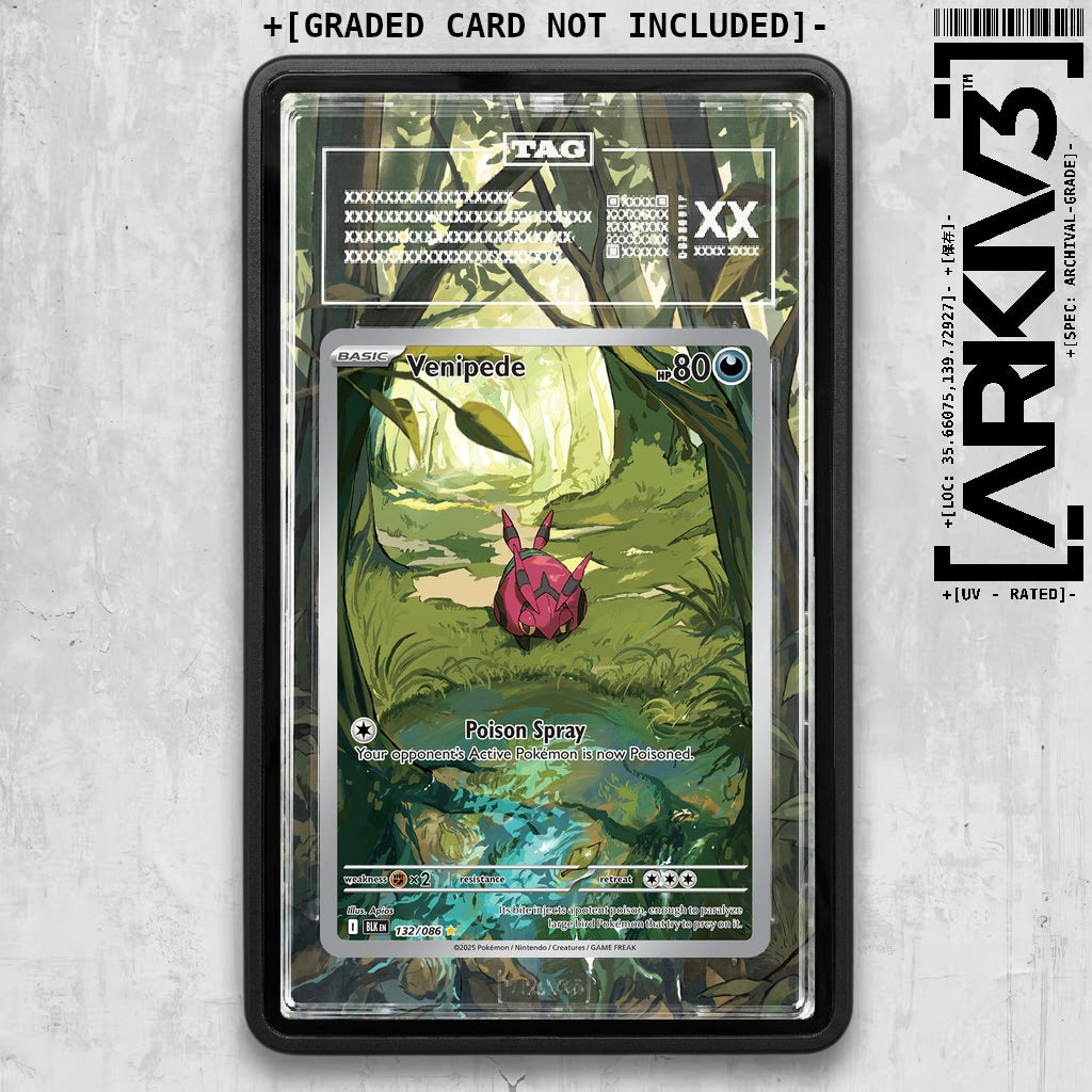 ARKIV3 TAG graded front - Black