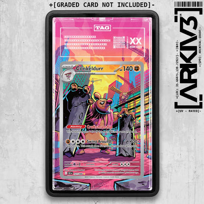 ARKIV3 TAG graded front - Black