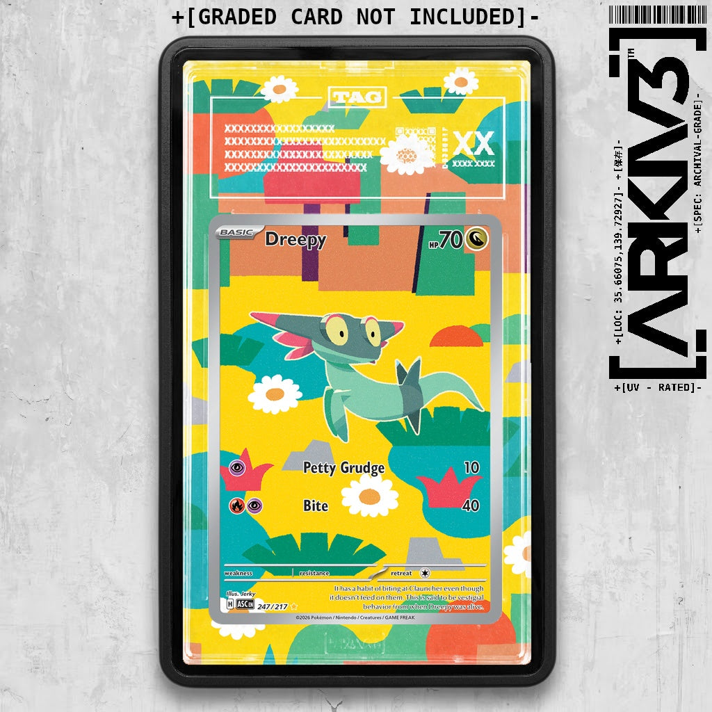 ARKIV3 TAG graded front - Black