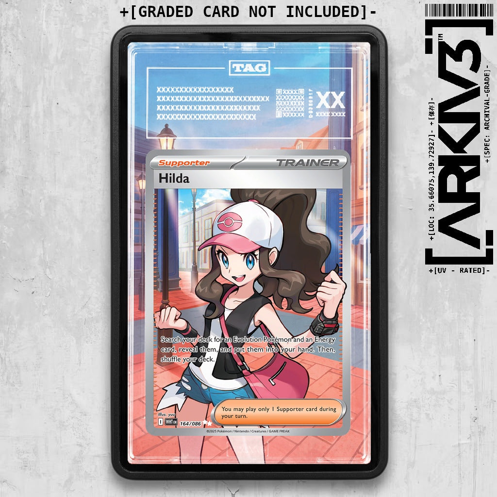 ARKIV3 TAG graded front - Black