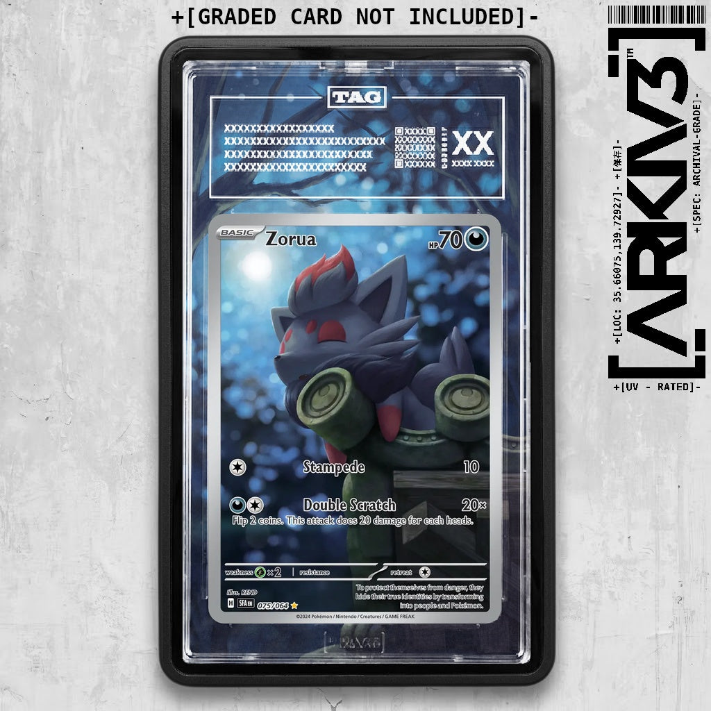 ARKIV3 TAG graded front - Black