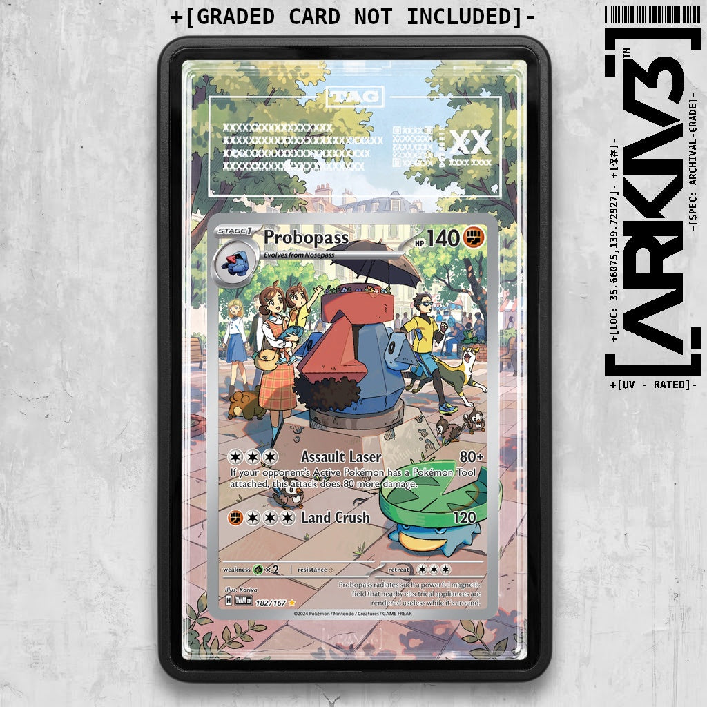 ARKIV3 TAG graded front - Black