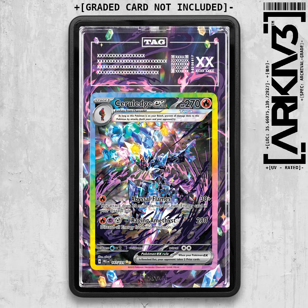 ARKIV3 TAG graded front - Black