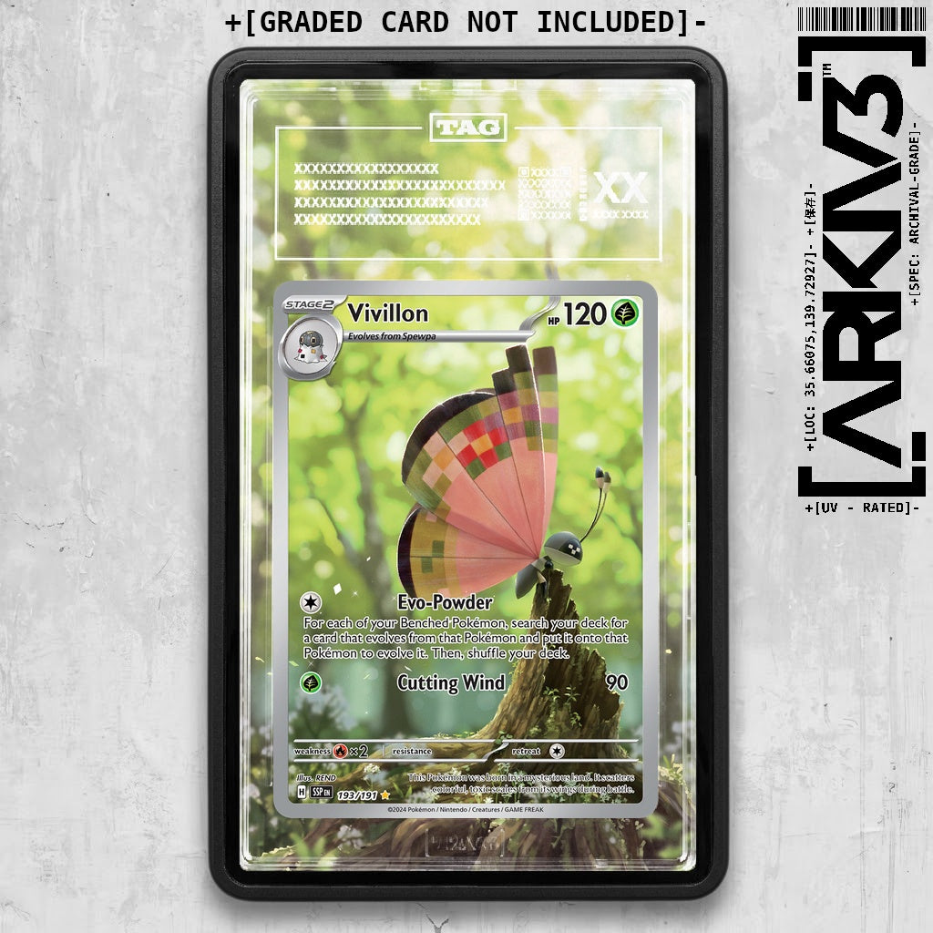 ARKIV3 TAG graded front - Black