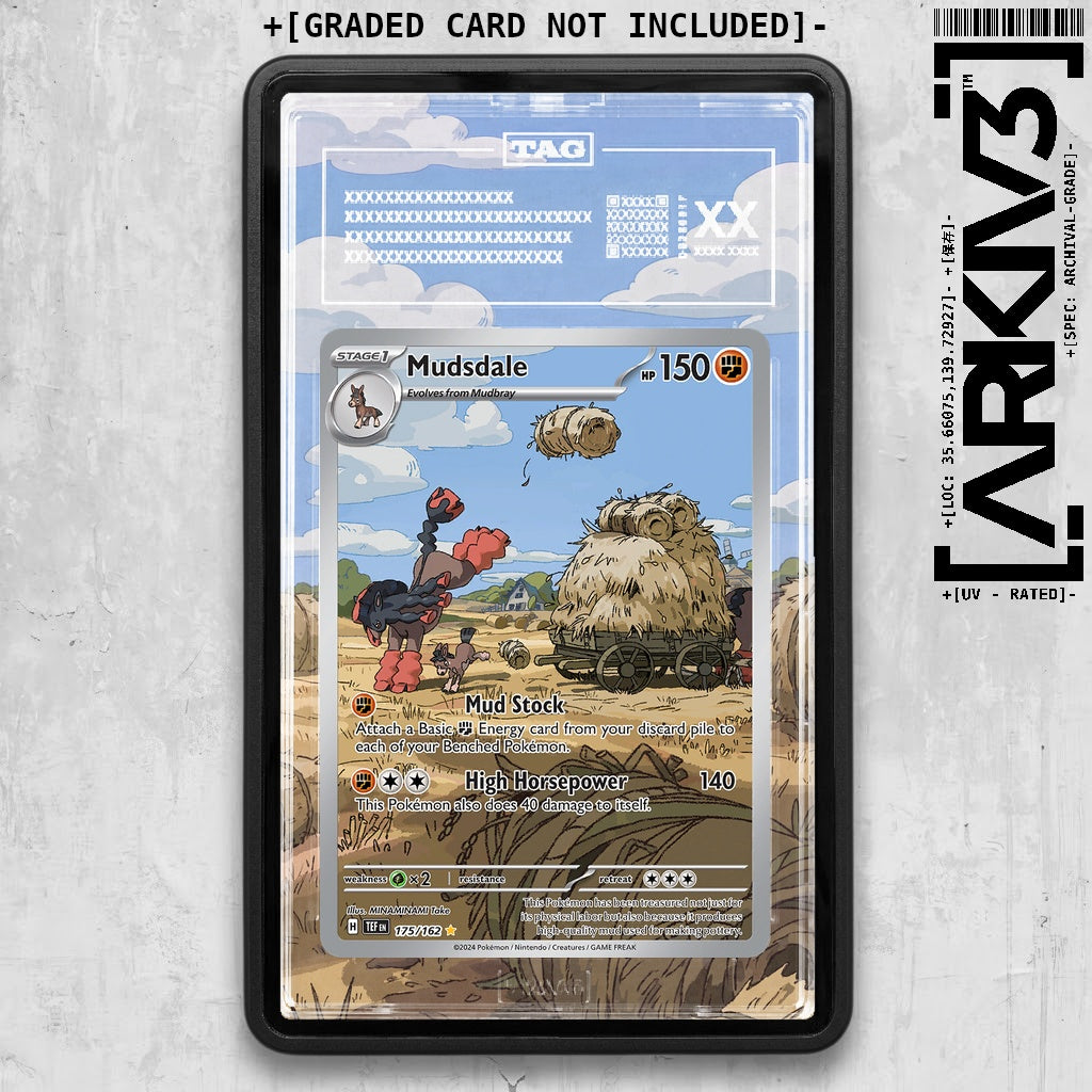 ARKIV3 TAG graded front - Black