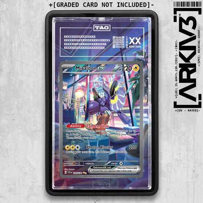 ARKIV3 TAG graded front - Black