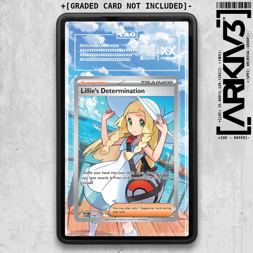 ARKIV3 TAG graded front - Black