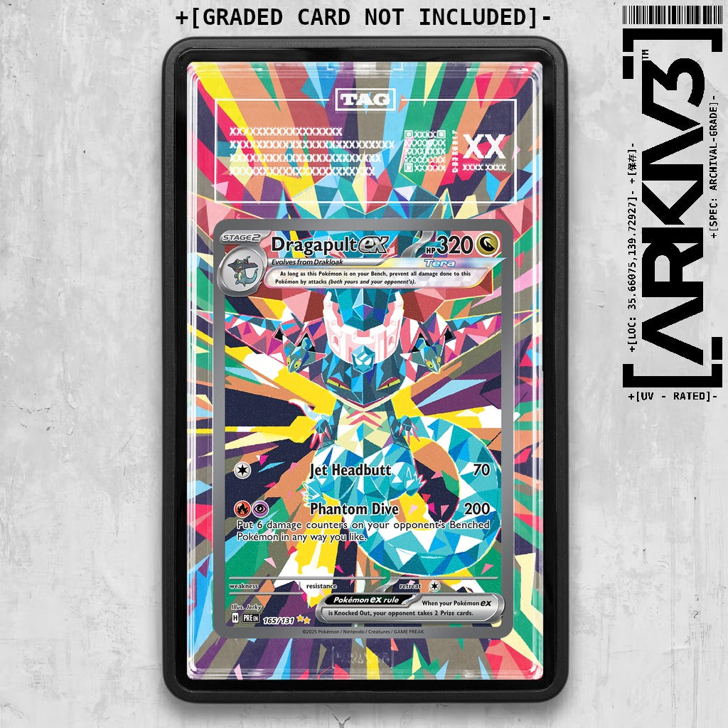 ARKIV3 TAG graded front - Black
