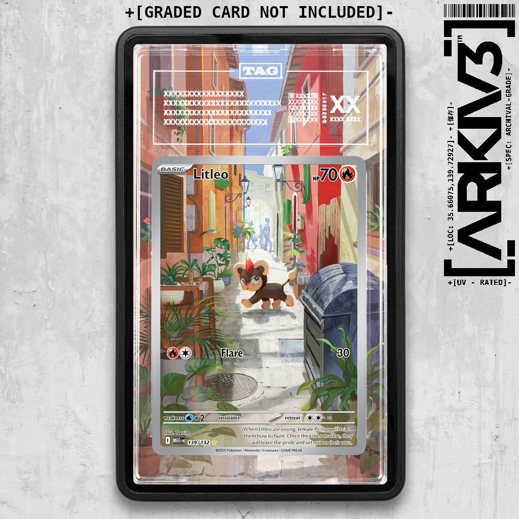 ARKIV3 TAG graded front - Black