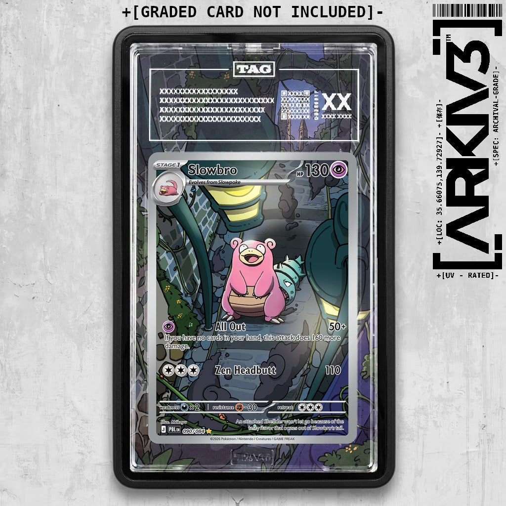 ARKIV3 TAG graded front - Black