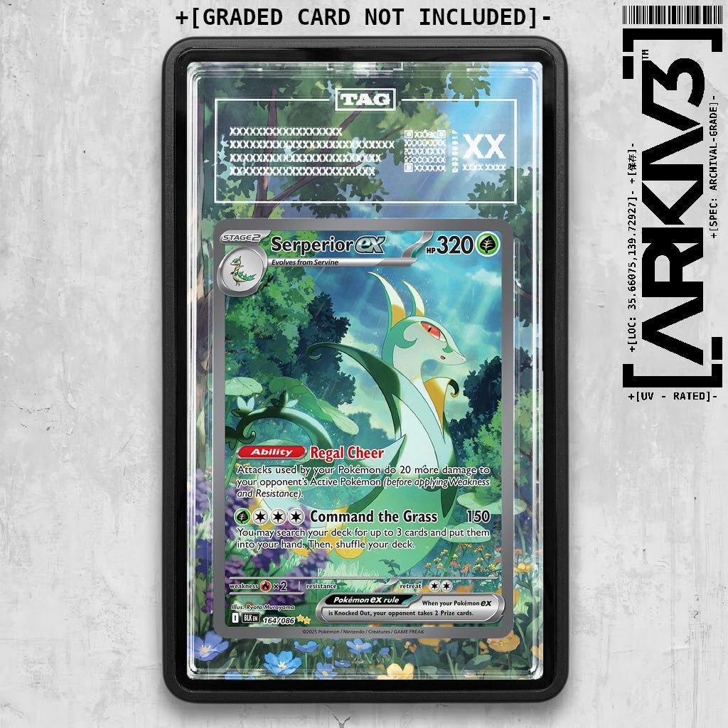 ARKIV3 TAG graded front - Black