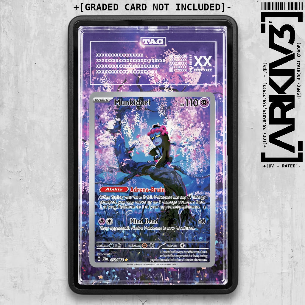 ARKIV3 TAG graded front - Black
