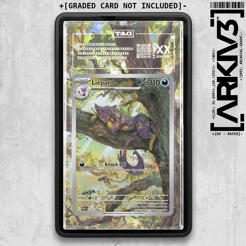 ARKIV3 TAG graded front - Black