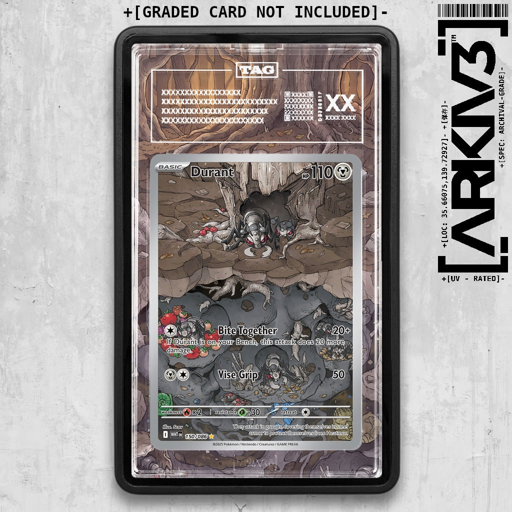 ARKIV3 TAG graded front - Black