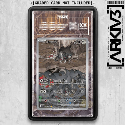 ARKIV3 TAG graded front - Black