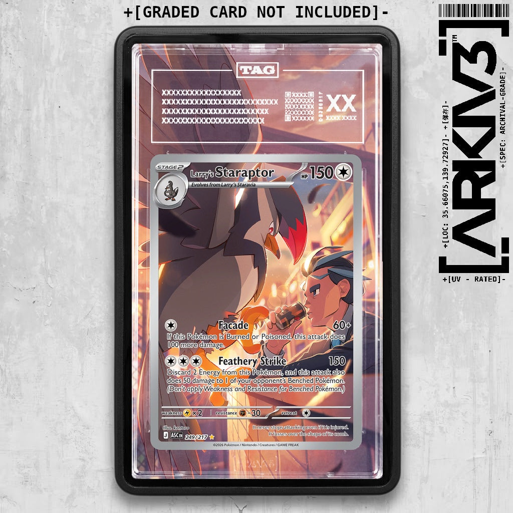 ARKIV3 TAG graded front - Black