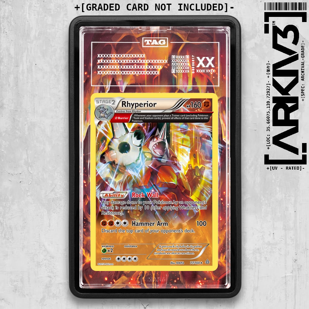 ARKIV3 TAG graded front - Black