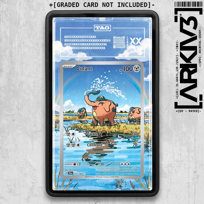 ARKIV3 TAG graded front - Black