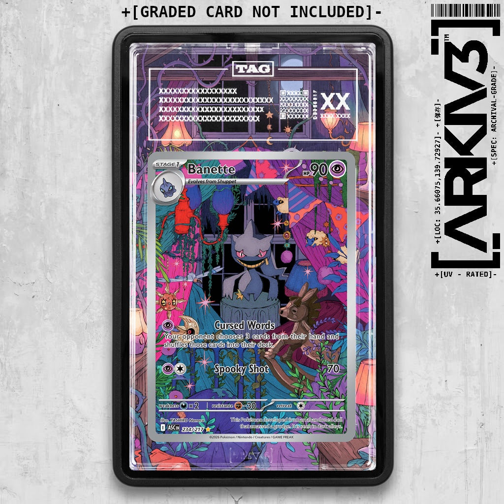 ARKIV3 TAG graded front - Black