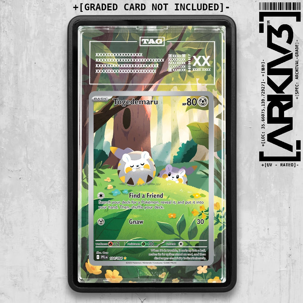 ARKIV3 TAG graded front - Black