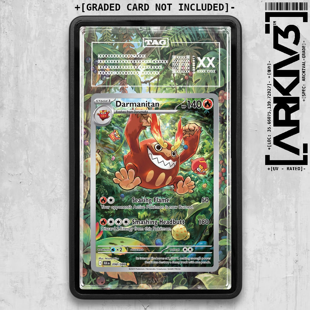 ARKIV3 TAG graded front - Black
