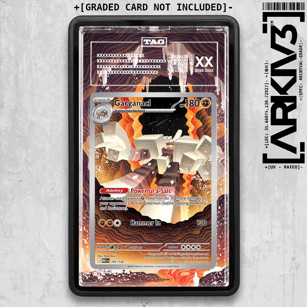 ARKIV3 TAG graded front - Black