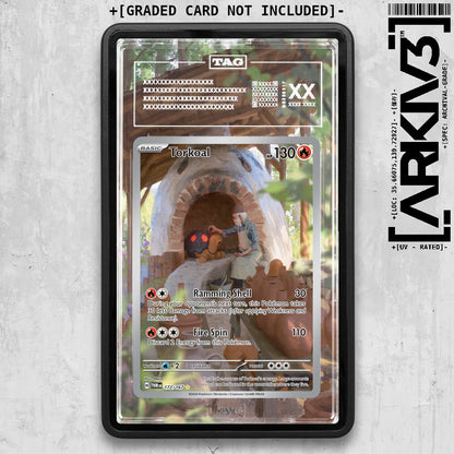ARKIV3 TAG graded front - Black