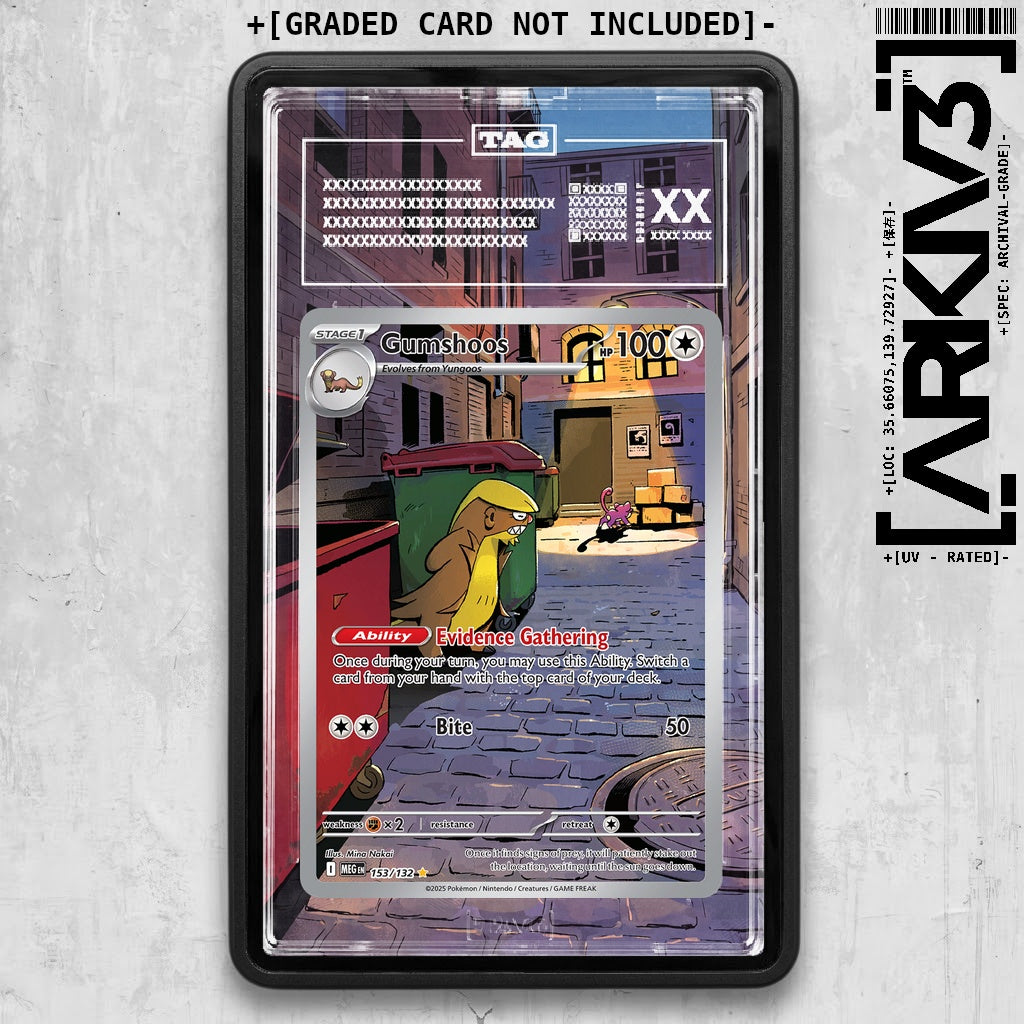 ARKIV3 TAG graded front - Black