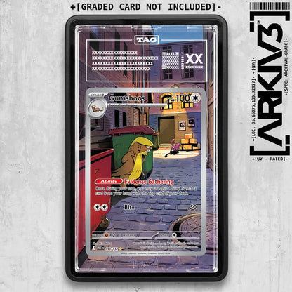 ARKIV3 TAG graded front - Black