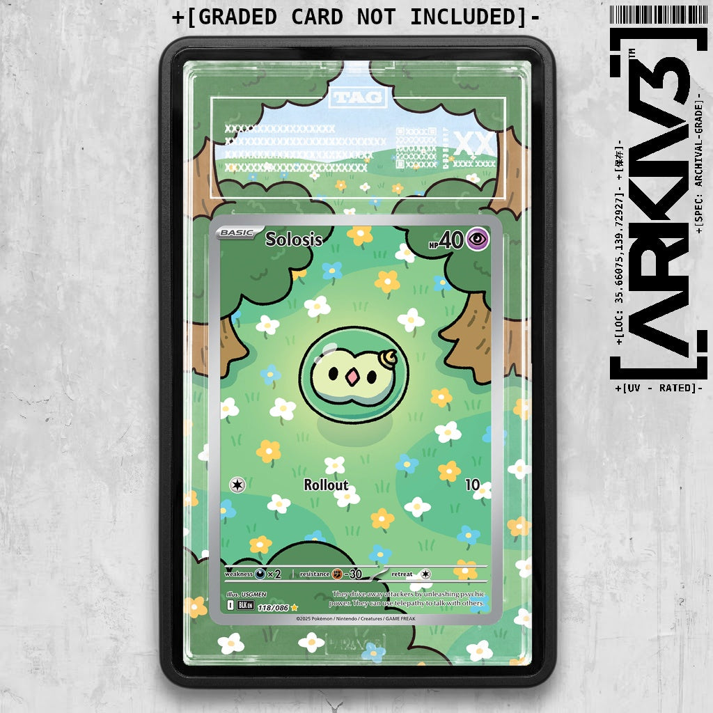 ARKIV3 TAG graded front - Black
