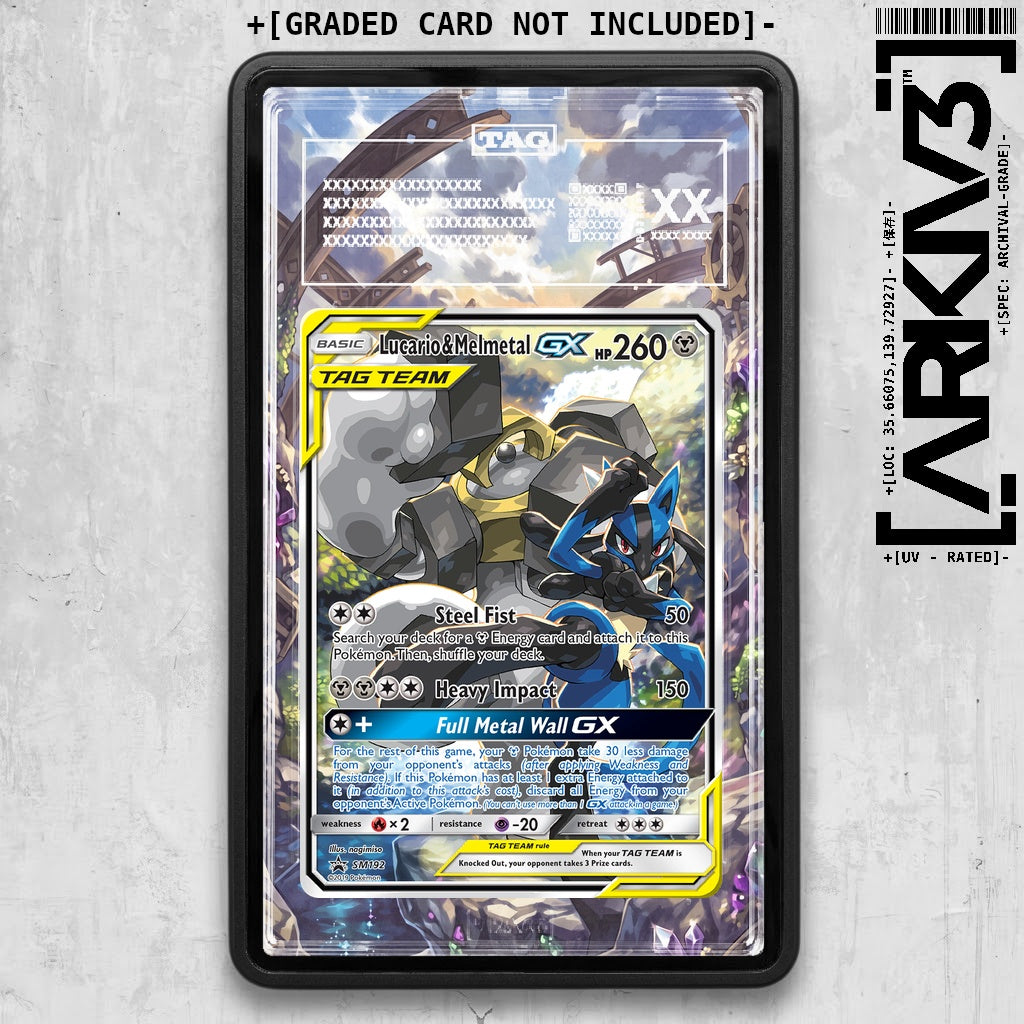 ARKIV3 TAG graded front - Black