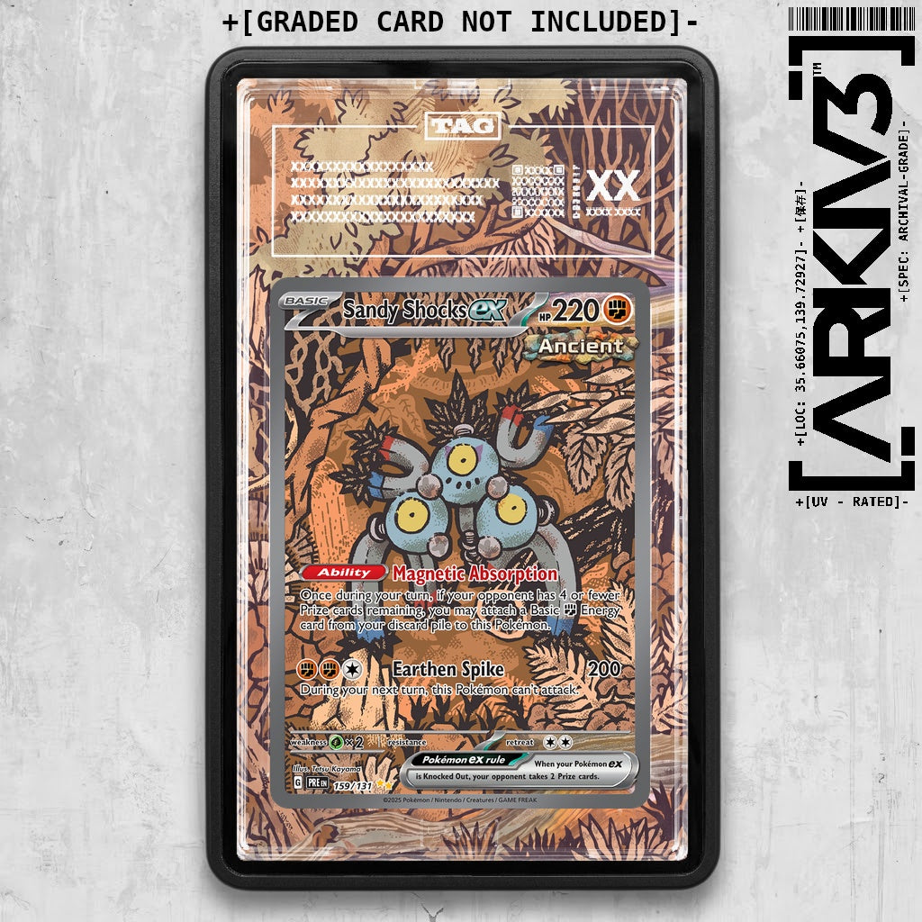 ARKIV3 TAG graded front - Black
