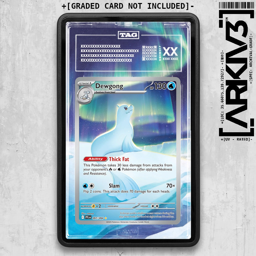 ARKIV3 TAG graded front - Black