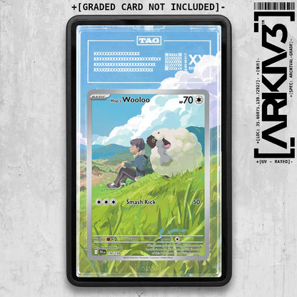 ARKIV3 TAG graded front - Black