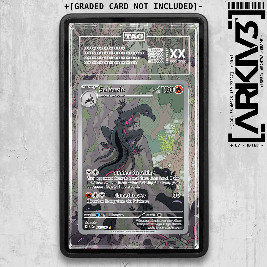 ARKIV3 TAG graded front - Black