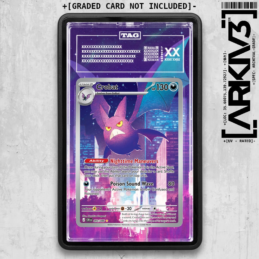 ARKIV3 TAG graded front - Black