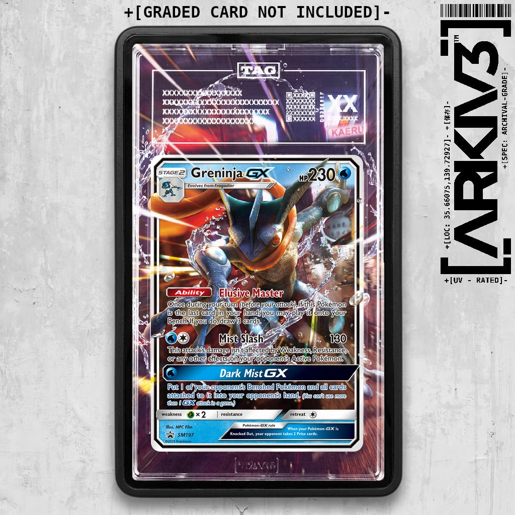 ARKIV3 TAG graded front - Black